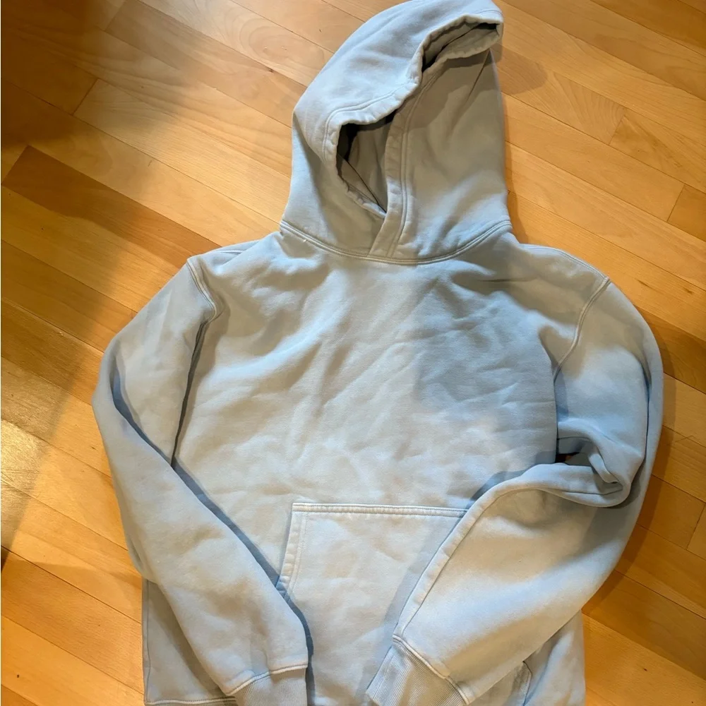 Aritzia Sky Blue Hoodie - Picture 5 of 9